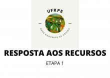 RESPOSTA AOS RECURSOS ETAPA 1