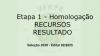 resultado pós-recursos